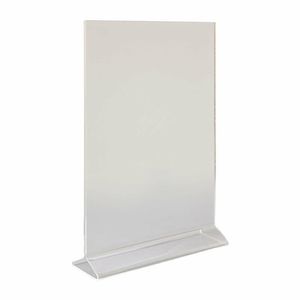 Beaumont Perspex Menu Holder Vertical A4 - CZ424 - 1