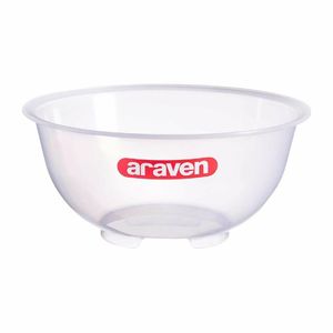 Araven Polypropylene Mixing Bowl Transparent 2.5Ltr - GL976 - 1