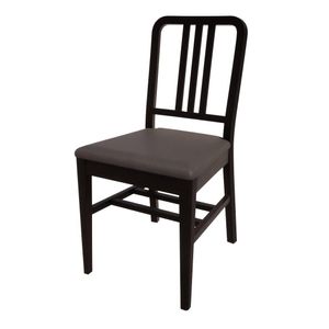Bolero Bespoke Vicky Side Chair in Anthracite/Charcoal - HT924 - 1