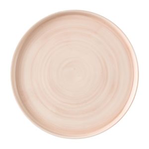 Churchill Stonecast Canvas Coral Walled Plates 280mm (Pack of 6) - HX079 - 1