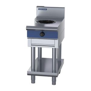 Blue Seal 450mm Induction Wok 5kW with Leg Stand UKIN511W5-L - HW611 - 1