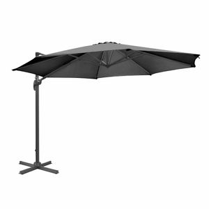 Bolero Venice Heavy Duty Parasol Black 3.5m - DZ872 - 1