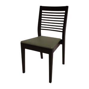 Bolero Bespoke Marty B Stacking Chair in Olive/Charcoal - HS384 - 1