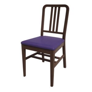 Bolero Bespoke Vicky Side Chair in Blue/Wenge - HT918 - 1