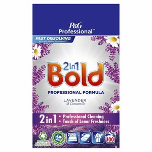 Bold Professional 2-in-1 Powder Detergent Lavender and Camomile 6kg - DX536 - 1