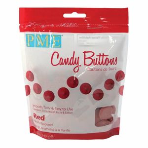 PME Candy Buttons Red 340g - HU354 - 1