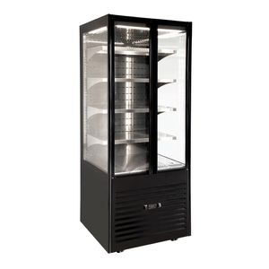 Roller Grill Self Serve Heated Display Cabinet Black SSH800 - HW177 - 1