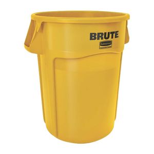 Rubbermaid BRUTE Container Yellow 167Ltr - HY028 - 1