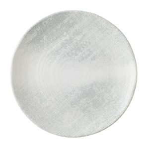 Churchill Makers Collection Jute Grey Organic Coupe Plate 229mm (Pack of 12) - CU685 - 1