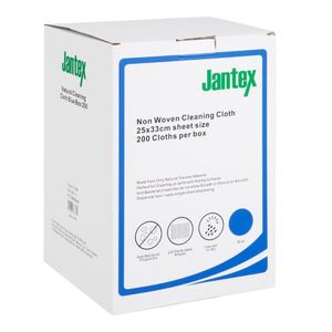 Jantex Green Compostable Cleaning Cloth Blue (Pack of 200) - HT495 - 3