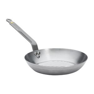 De Buyer Mineral B Round Grill Pan 26cm - HZ607 - 3