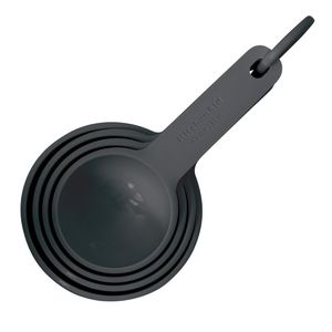 KitchenAid Measuring Cups Charcoal Grey (Set of 4) - HY576 - 1