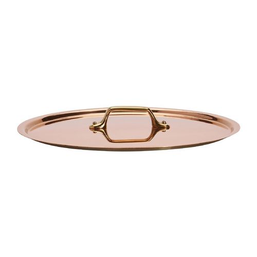 De Buyer Inocuivre Lid with Brass Handle 28cm - HZ652 - 2