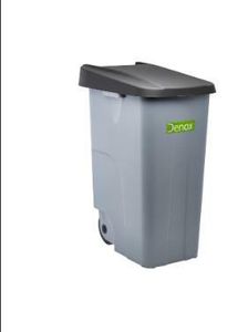 Grey Recycling Bin 85L - 3