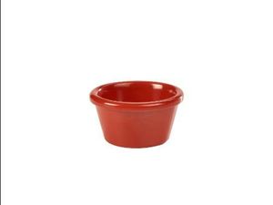 GenWare Melamine Red Smooth Ramekin 85ml/ 3oz (Pack of 24) - 1