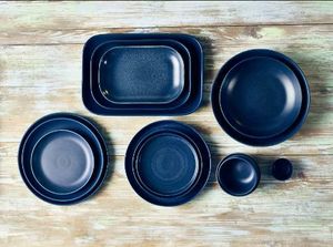 Antigo Stoneware Denim Coupe Bowl 23cm (Pack of 6) - 3