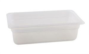 1/3 -Polypropylene GN Pan 150mm Clear (Pack of 6) - 1