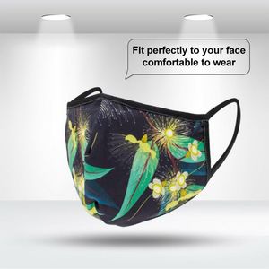 Custom Branded 3D Fabric Face Mask - 1