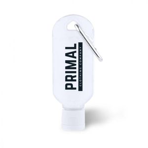 Custom Branded Hand Cleansing Gel With Clip - 30ml - 1