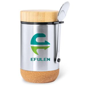 Custom Branded Stainless Steel Lunch Pot - 1