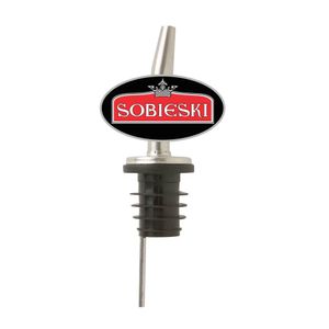 Custom Branded Bottle Pourer - Oval - 1