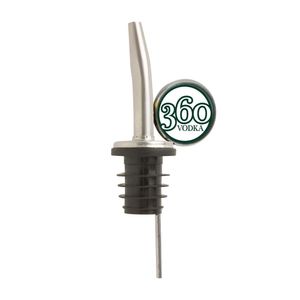 Custom Branded Bottle Pourer - Side Round - 1
