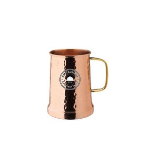 Custom Branded Copper Hammered Tankard (600ml/21oz) - 1