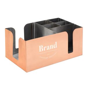 Custom Branded Copper Bar Caddy - 1