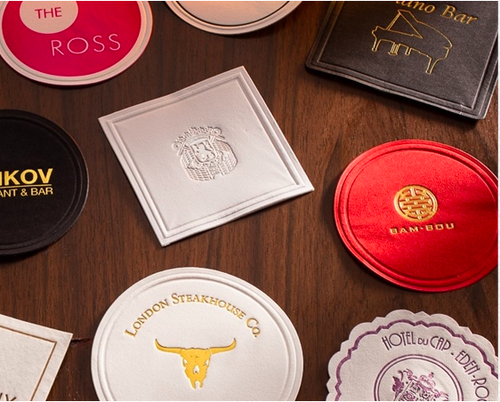 Coasters Dispenser - Custom Printed - CUSTOM-COASTER-DISPENSER - 2