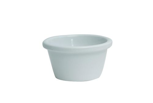 GenWare Melamine White Smooth Ramekin 85ml/ 3oz (Pack of 24) - S280-02 - 1