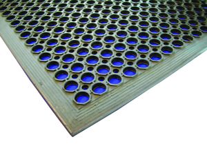 Black Rubber Kitchen Mat 90 x 150 x 1.2cm - MAT14 - 1