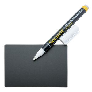 20 Price Tags A7 + 1 White Chalkmarker - TAG-A7-WT - 3
