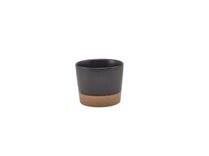 GenWare Kava Black Stoneware Chip Cup 9 x 7.4cm (Pack of 6) - CC-KBK9 - 1