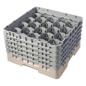 Cambro H257mm Beige 20 Compartment Camrack - 1