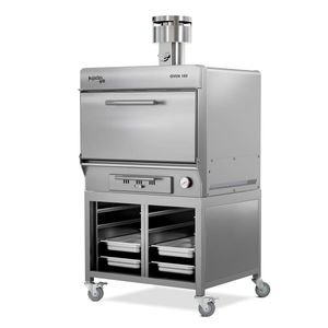 Pujadas Essential 100kg Stainless Steel Charcoal Oven - 1