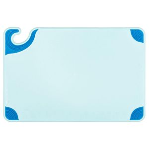 San Jamar Blue 9x12 Saf-T-Grip® Cutting Board - 1
