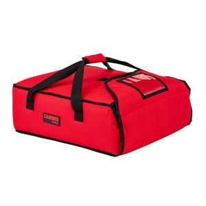 Cambro GoBag™ Standard 2 x 16 Red Pizza Delivery Bag - 1