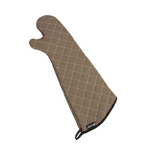 San Jamar 24 Tan BestGuard Oven Mitt - 1