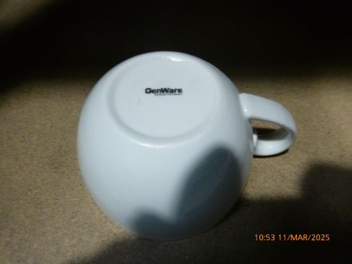 Genware Porcelain Bowl Shaped Cup 40cl/ 14oz (Pack of 6) - 322140 - 3