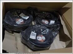 Black Enamel Dish 18cm (Pack of 6) - E0618 - 5