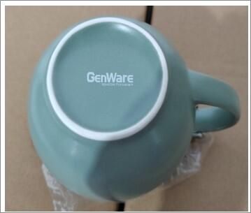 GenWare Porcelain Matt Sage Teapot with St/St Lid & Infuser 50cl/ 17.6oz (Pack of 6) - 395950MSG - 4