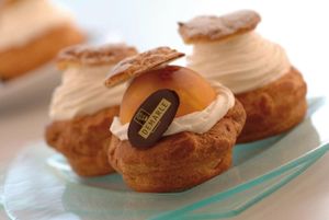 Flexipan Air Mould Tray 600x400 28 Large Choux 6.7cm - 337001 - 1
