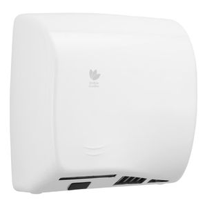 Dryflow EcoSlim HEPA Hand Dryer with Ioniser White DFES01W - JK151 - 1