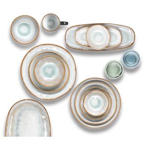 Amefa Médard De Noblat Shadow Aqua Large Platters 355x140mm (2 Pack) - JK968 - 3