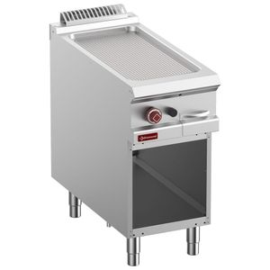 Diamond G9/PRA4-N Freestanding Grooved Fry Top Gas Griddle on Netrual Open cupboard - G9-PRA4-N - 1