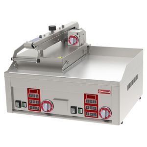 Diamond PLC61/A9 Smooth, chrome Clam Grill, 3x 230/1V - PLC61-A9 - 1