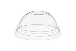 Domed rPet Lid No Hole 96mm Dia - GP212106 - 1