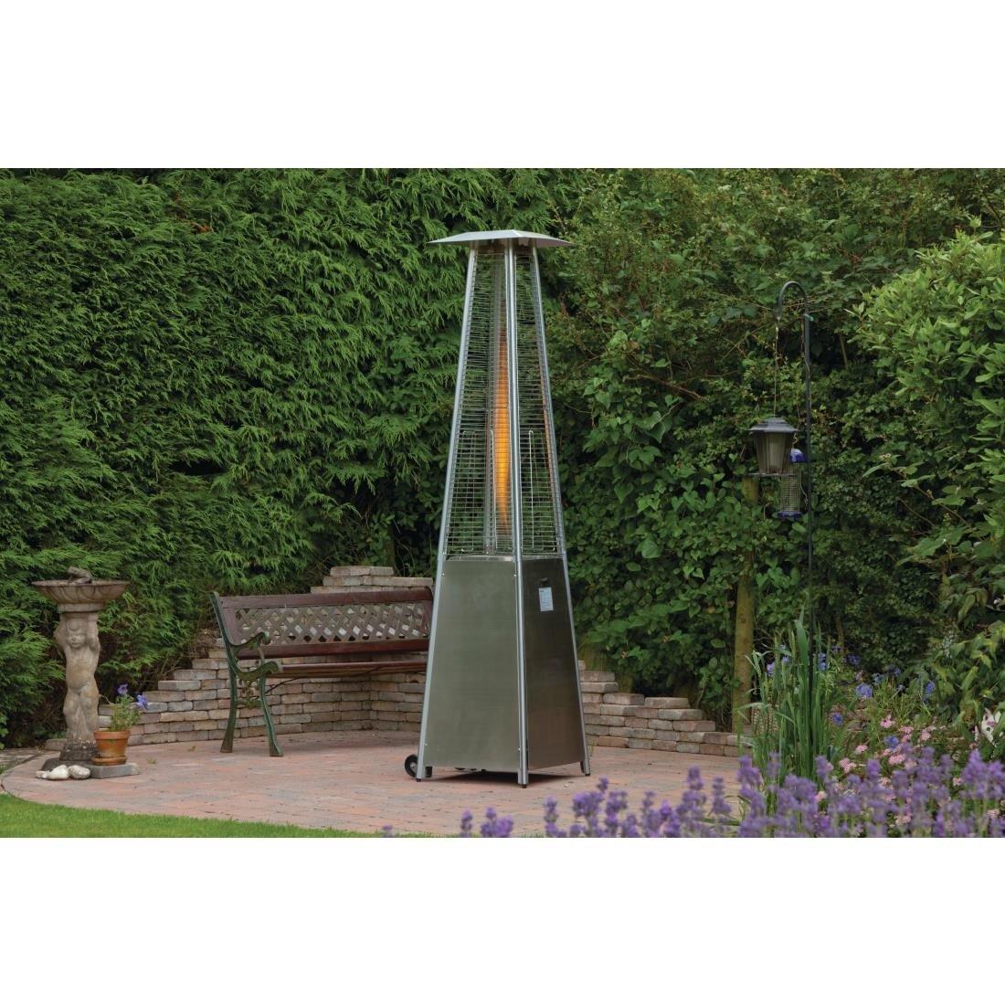 Lifestyle Tahiti Flame Stainless Steel Patio Heater 13kW - Each - CL467 - 2