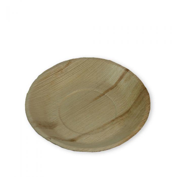BioPak 24cm Round Palm Plates - Case of 100 - 1432 - 1