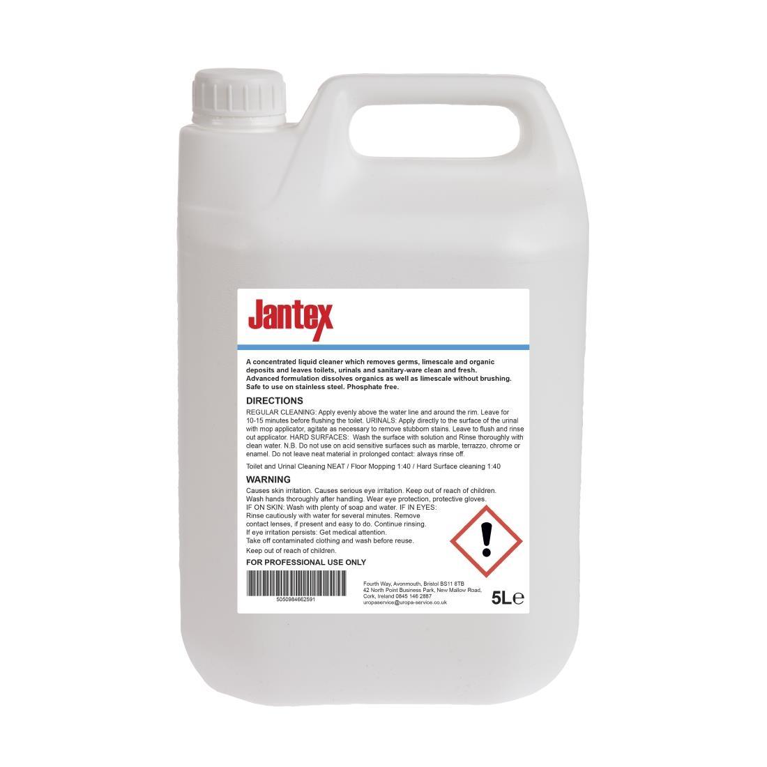 Jantex Toilet Cleaner Ready To Use 5Ltr - CF983  - 2